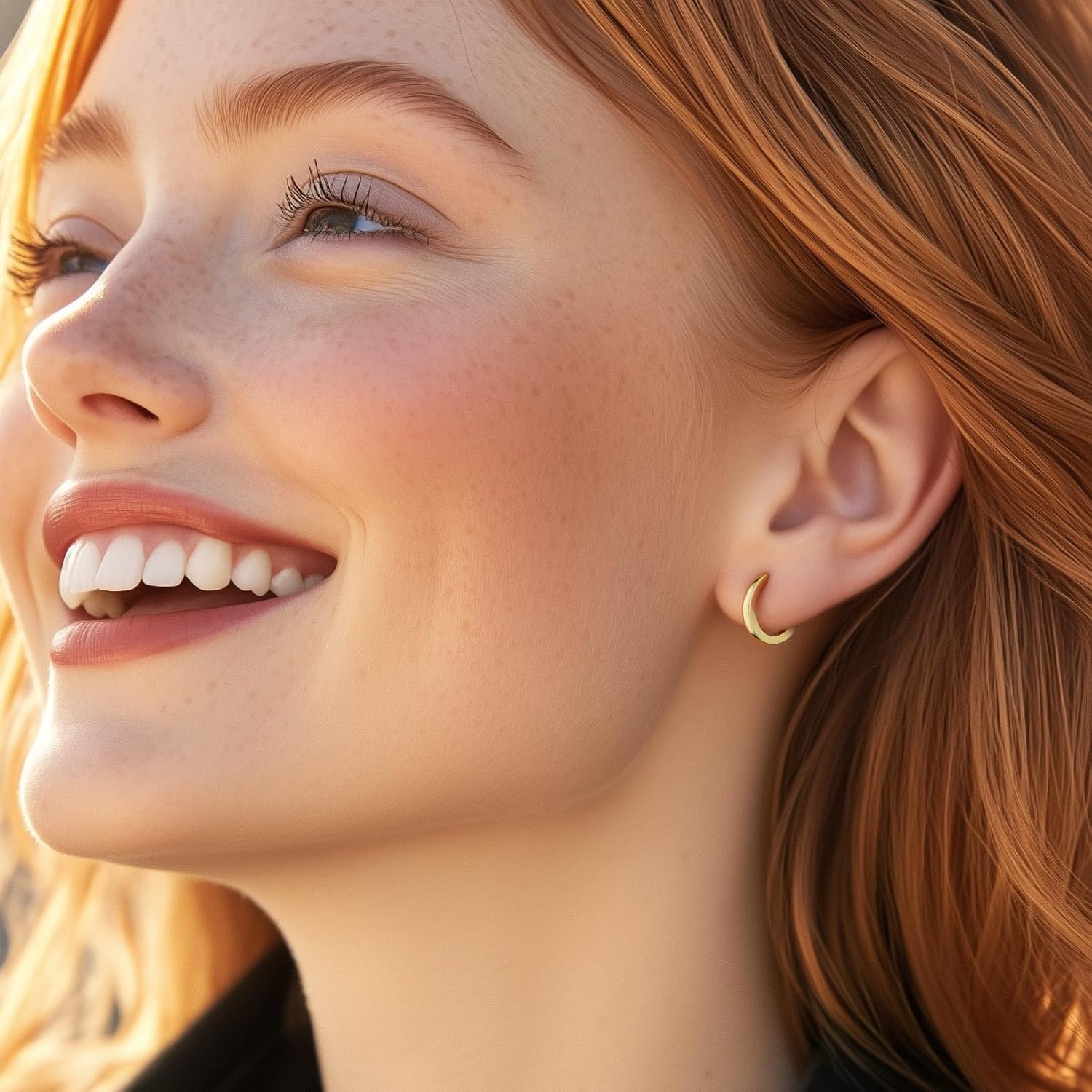 Silvora 925 Sterling Silver Small Hoop Earrings for Women Huggie Earrings Hypoallergenic Cartilage Earrings Tiny Hoops 6mm/8mm/10mm/12mm/14mm/16mm/18mm/20mm - Image 9