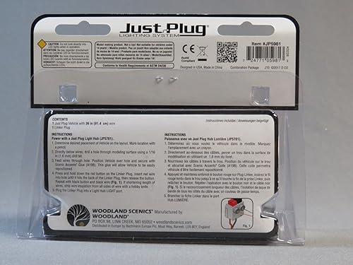 Miniatura 3 de WOODLAND SCENICS SOLO ENCHUFE VEHÍCULOS CENTRO DE LA CIUDAD O gauge