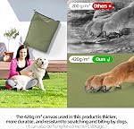 Sytopia 42 Toile de pouce Lit de chien extérieur indéstructible, Chew Proof lit de chien avec imperméable Lavable Cover amovible, Résistant à la chèche Idéal pour l'intérieur, l'extérieur, Crate, Patio utilisation (vert)