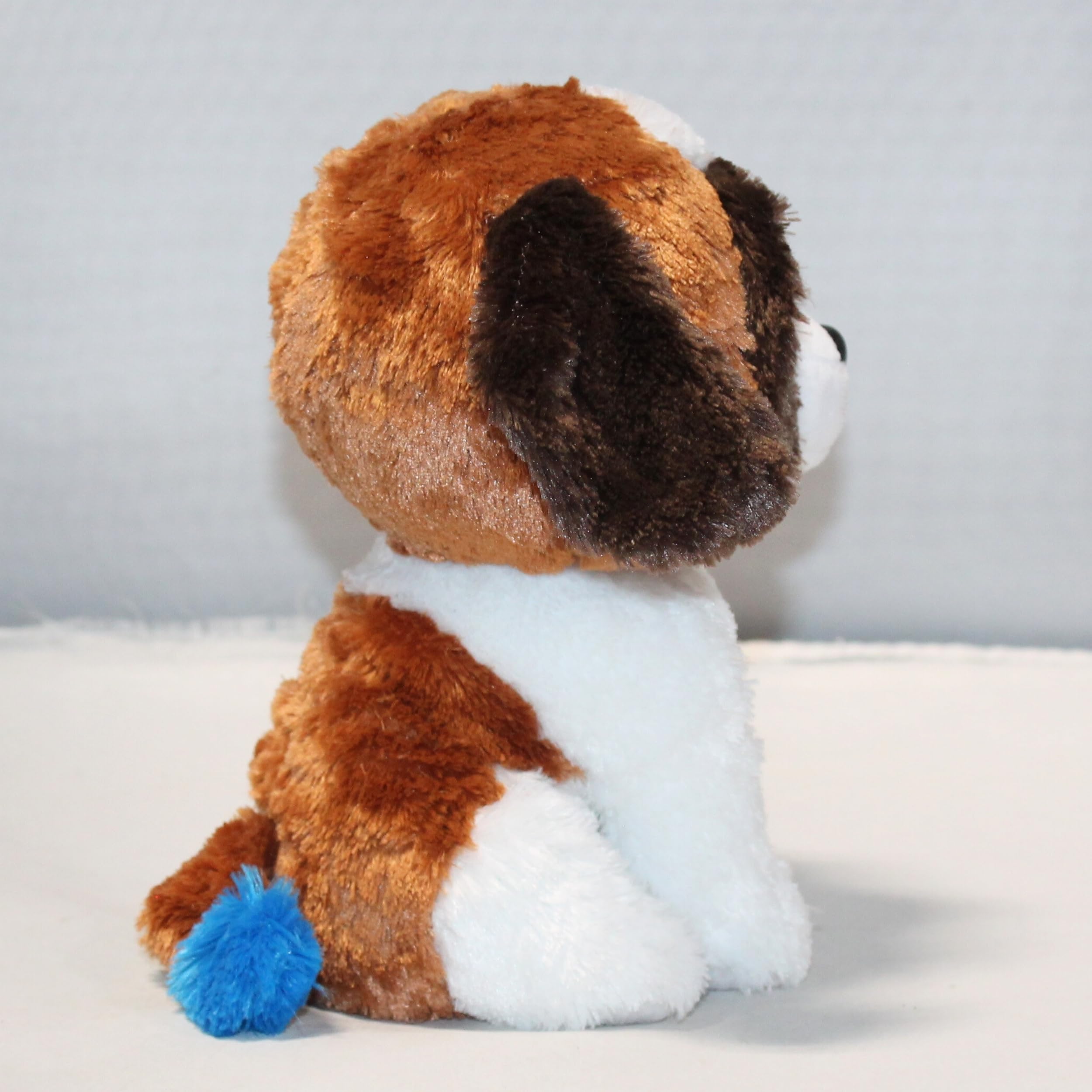TY - Duke, peluche perro San Bernardo, 23 cm, color blanco y marrón (37012TY) , color/modelo surtido