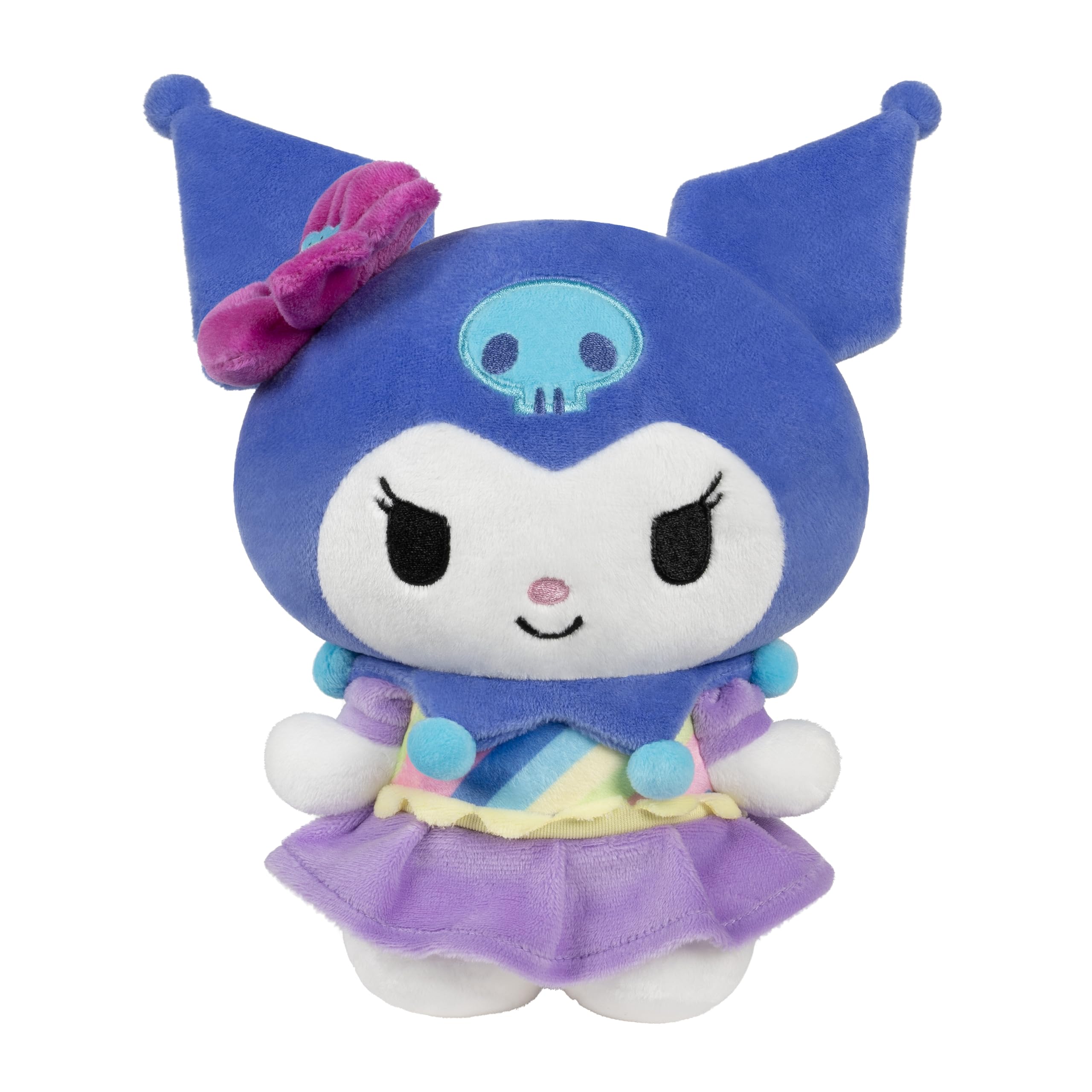 Jazwares Hello Kitty and Friends - Peluche Kuromi Candy Wonderland da 20,3 cm, prodotto con licenza ufficiale Sanrio dai 6 anni in su