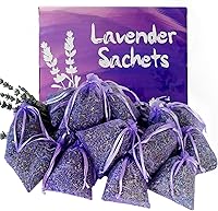 Vista 9 de Cedar Space Bolsas de lavanda para cajones y armarios, 16 bolsas de lavanda, rellenas de lavanda seca de alta calidad, recuerdos de despedida