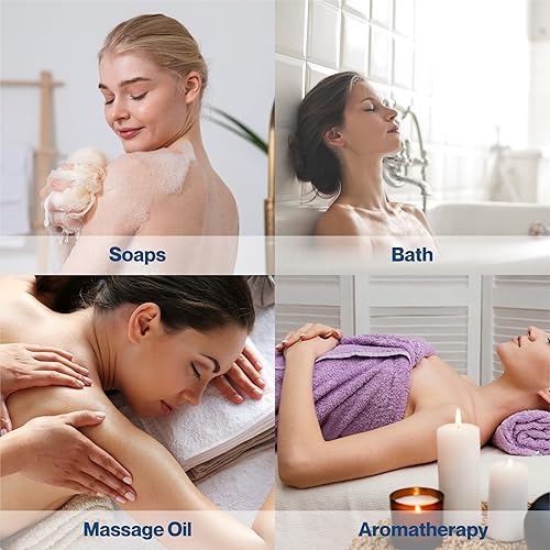 Miniatura 3 de Aceite esencial de menta orgánico rectificado, 100% puro y natural, aceite de grado alimenticio de origen estadounidense para delicias culinarias,