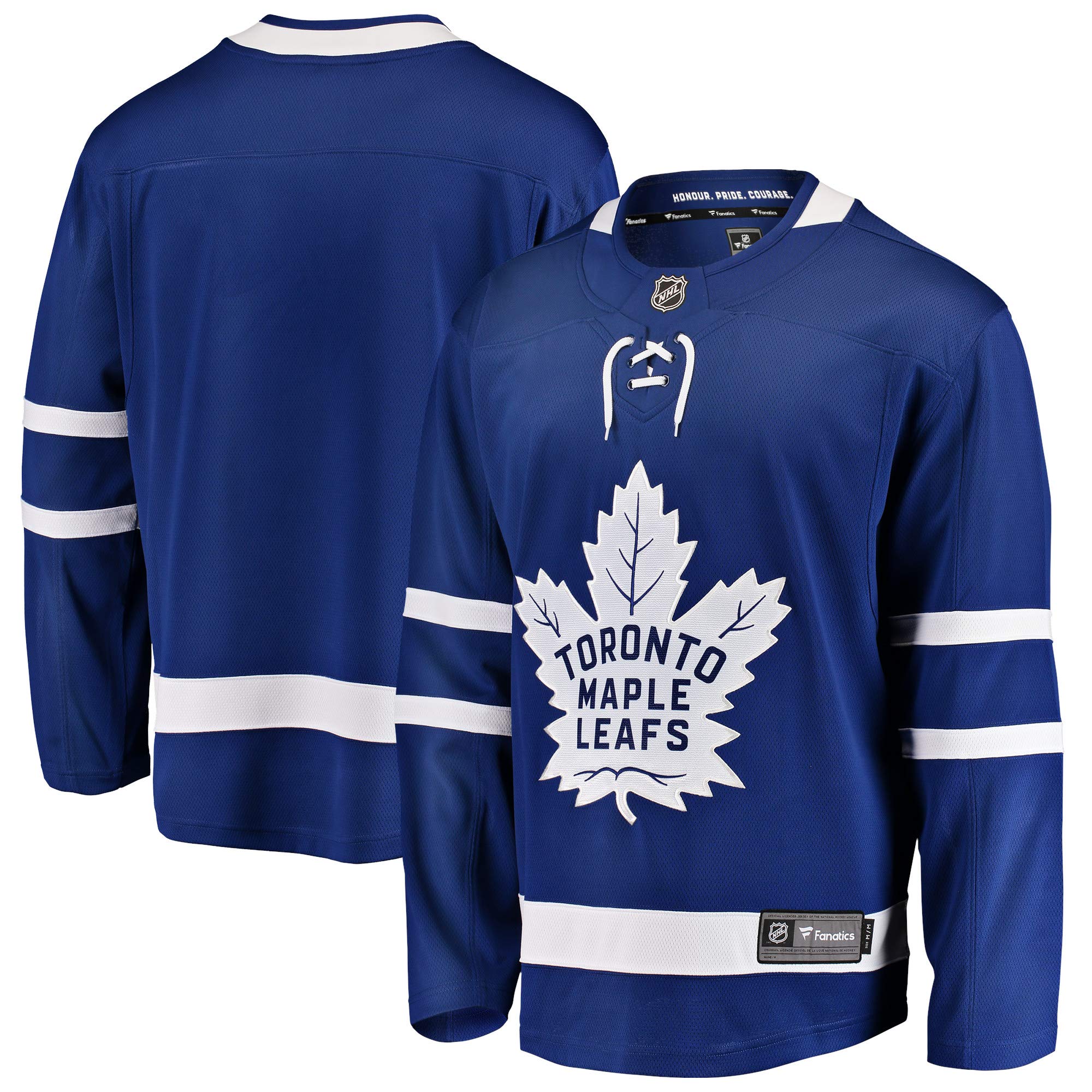 Fanatics Toronto Maple Leafs Blank Breakaway Blue Royal Away Jersey