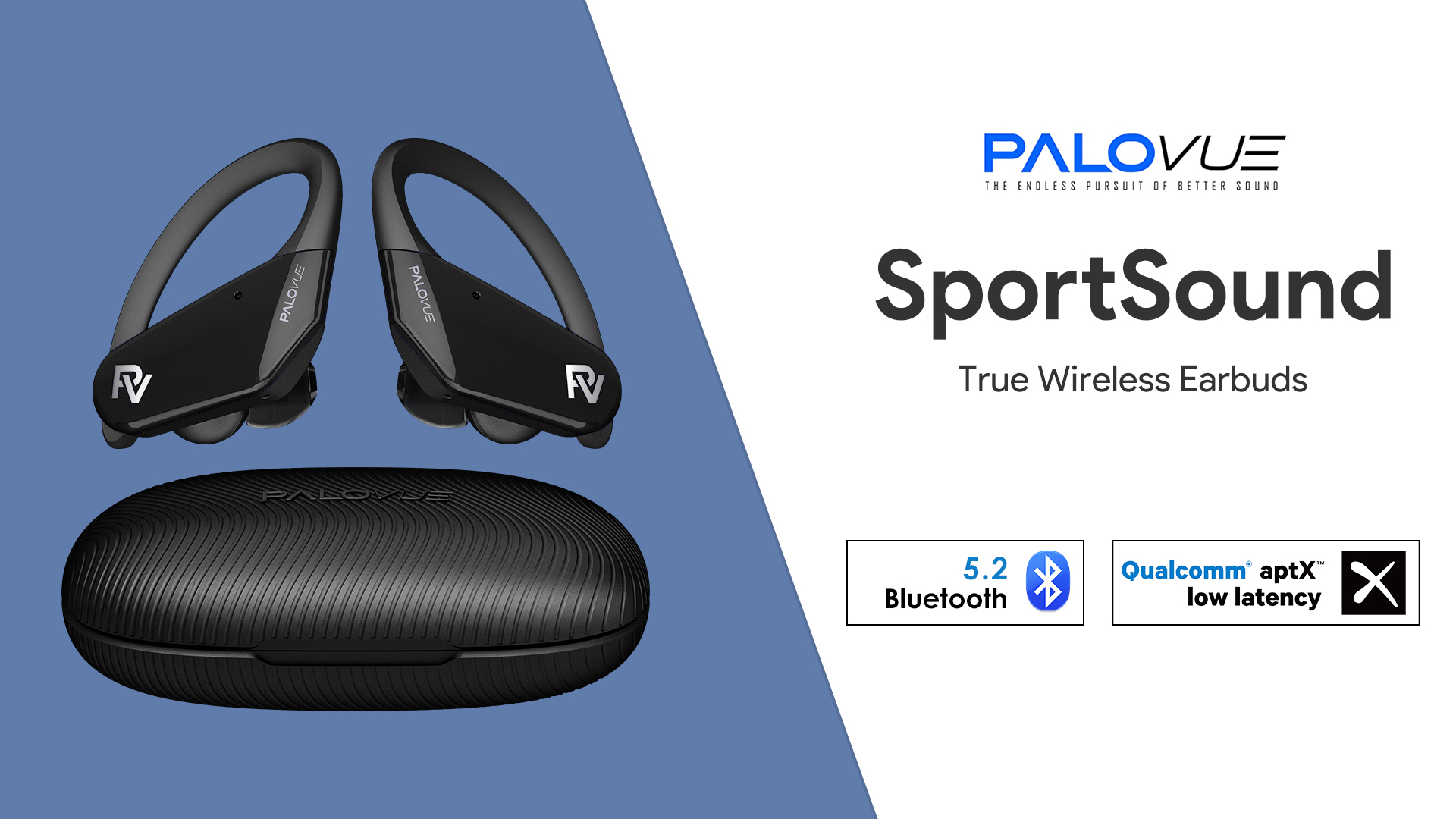 Amazon.com: PALOVUE Wireless Earbuds Bluetooth 5.2 Headphones