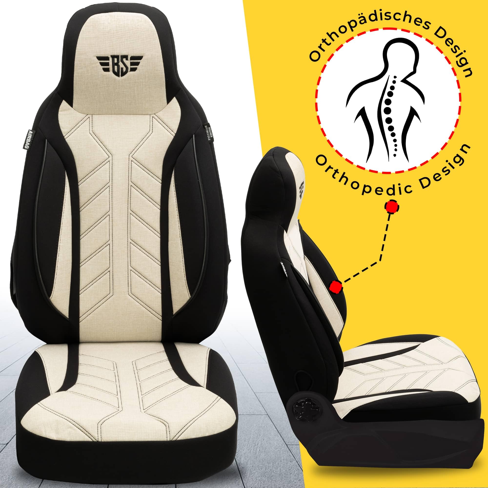BREMER SITZBEZÜGE Housses de Protection pour Camping-Car pour Ford Nugget Transit Custom PLKT207
