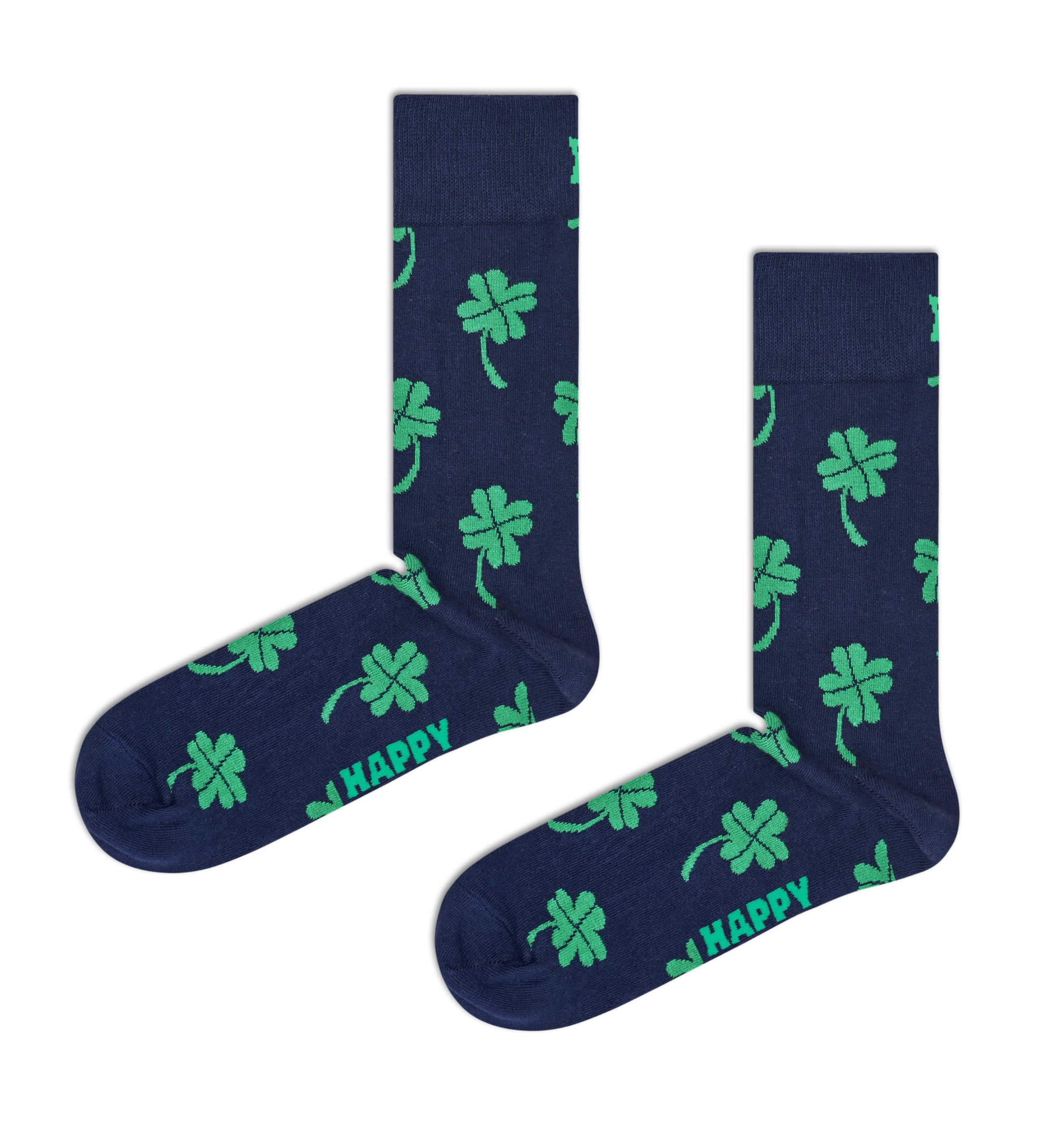 Happy Socks Big Luck Socks, Blue, 7-12 (Manufacturer Size: 41-46)