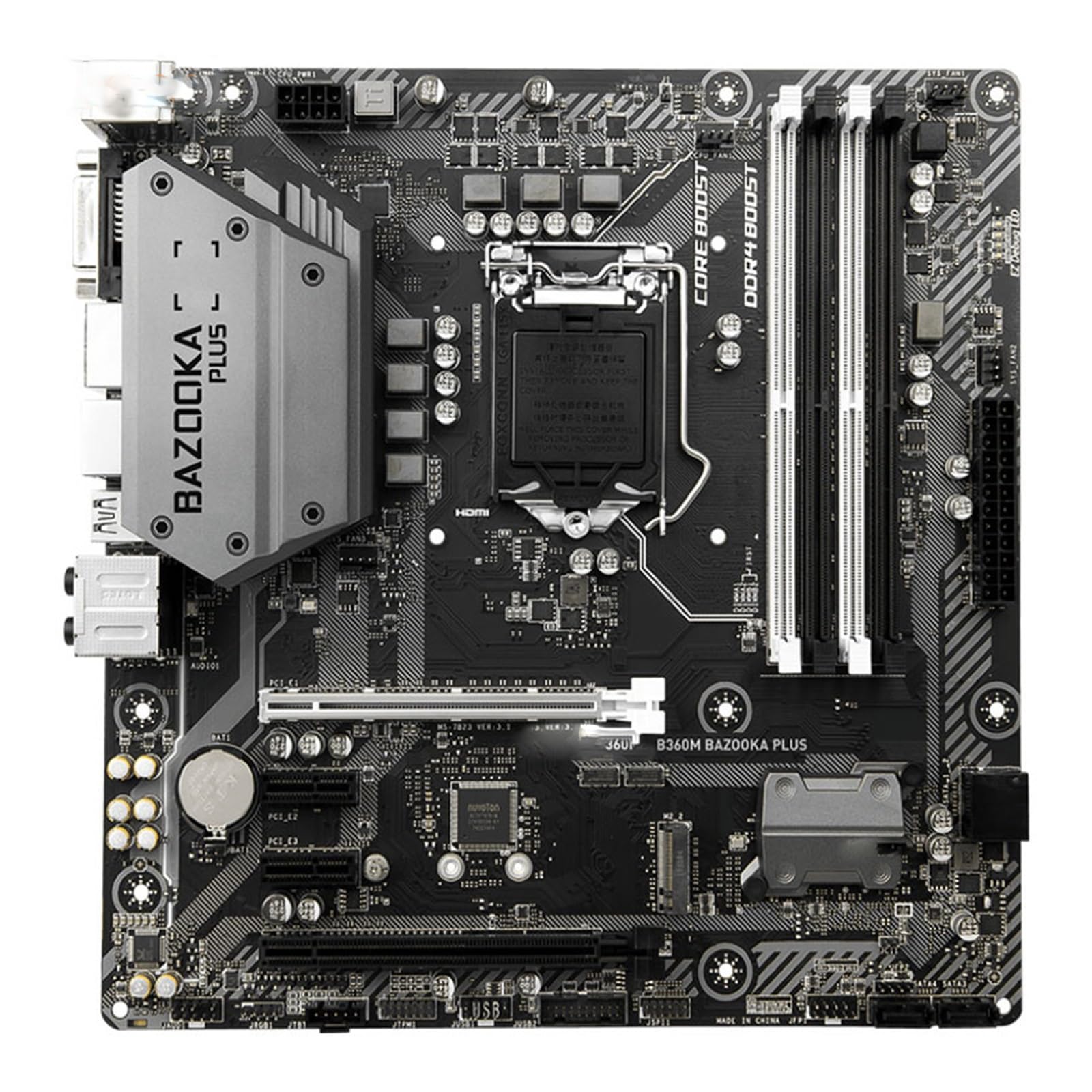 scheda madre Scheda madre B360 Fit For MSI B360M BAZOOKA PLUS LGA 1151 Supporta Core i7/i5/i3/Pentium/Celeron 64GB DDR4 2666/2400/2133MHz di ottava generazione