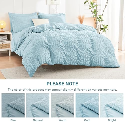 Miniatura 219 de HYMOKEGE - Juego de edredón tamaño king, color negro y rojo, de sirsaca, de 7 piezas, para todas las estaciones, en una bolsa, para dormitorio