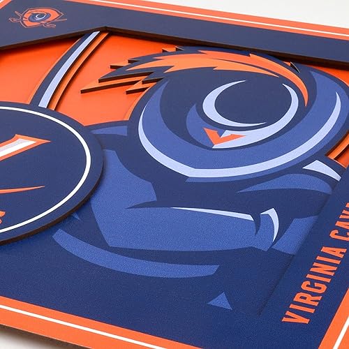 Vista 190 de YouTheFan NCAA Alabama Crimson Tide 3D Logo Series - Arte de pared - 12 x 12