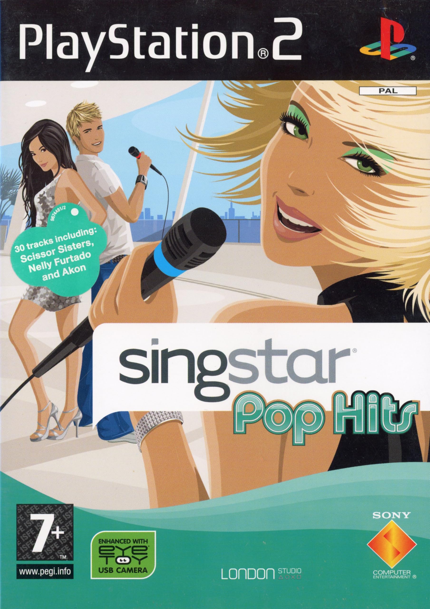 SingStar Pop Hits Solus (PS2) (game only) : Amazon.co.uk: PC