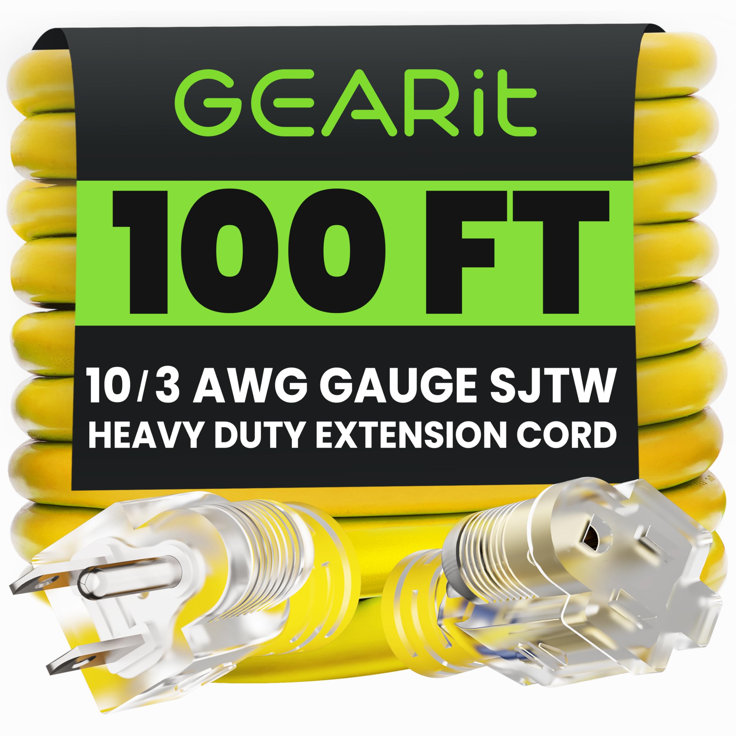 Extention Cord 100 Feet DuroMax 100 Foot 10 Gauge Single Tap Extension