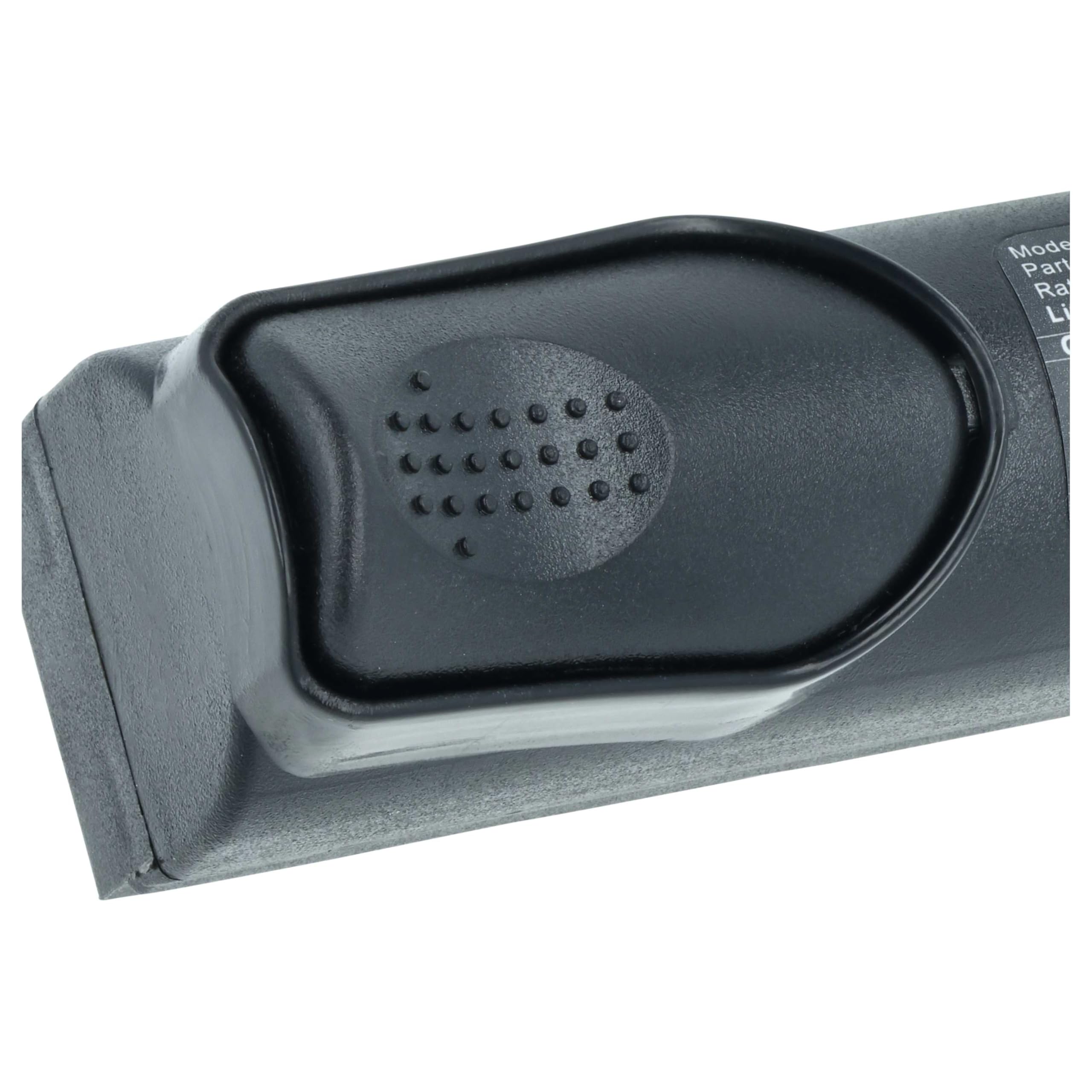 vhbw batteria sostituisce Testo 0515 0114, 0554 1087, 0515 0046, 0515 0100 per dispositivo di misurazione (3400mAh, 3,7V, Li-Ion)