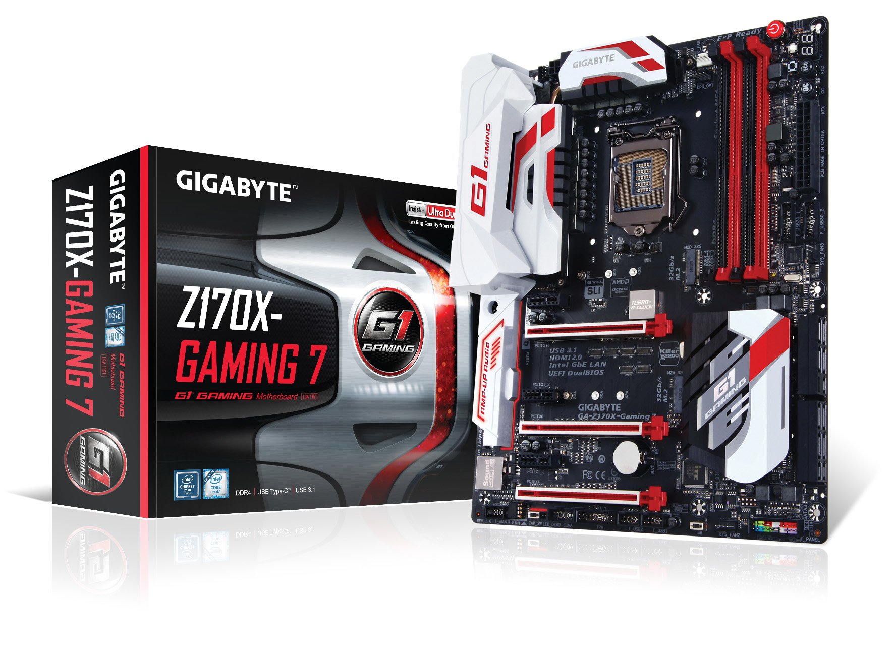 GIGABYTE Z170X-GAMING 7 マザーボード Amazon | GIGABYTE Intel Z170チップセット搭載 ATX ゲーミング