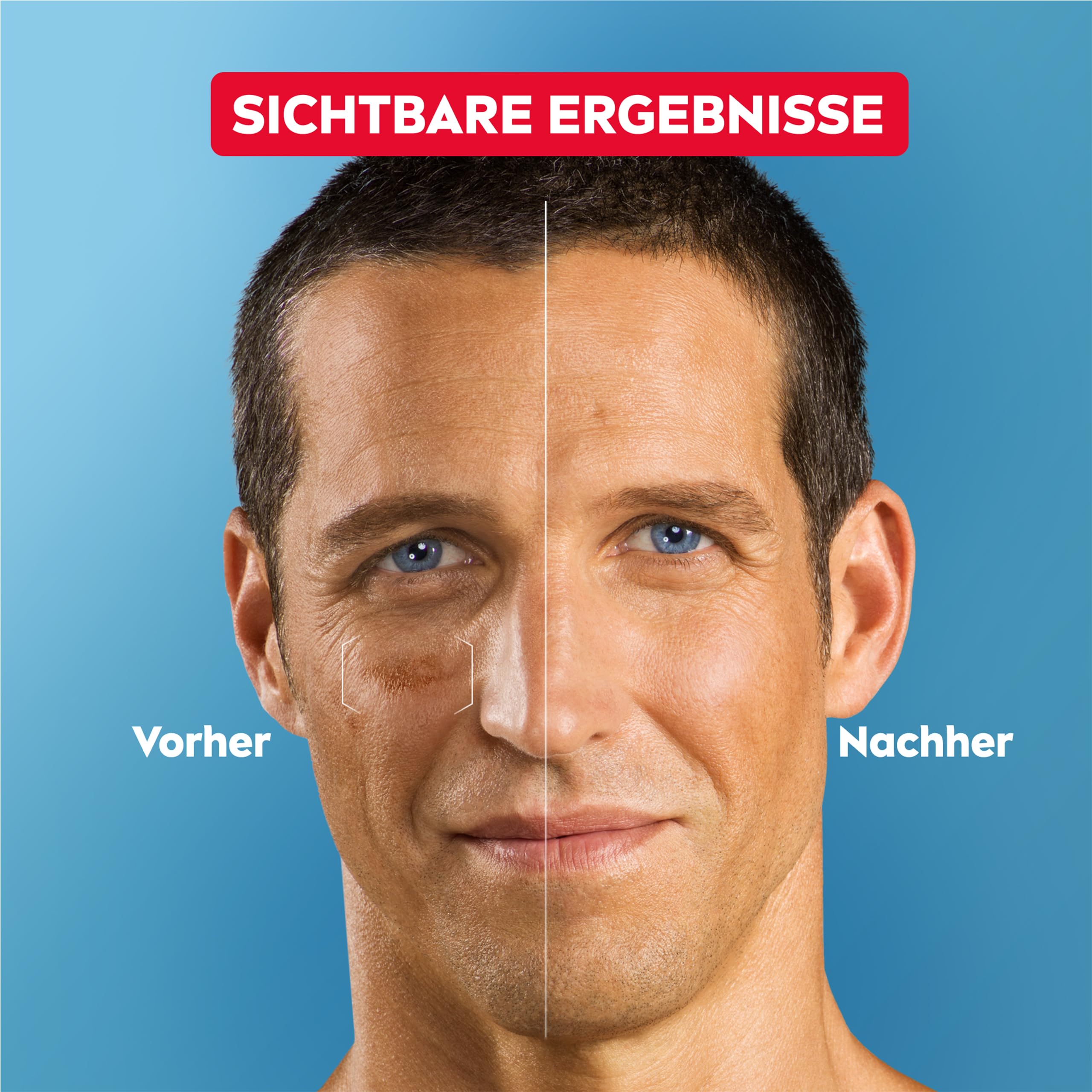 NIVEA MEN Anti-âge 2 en 1 Power Soins du jour avec SPF 30, soins du visage à l'acide hyaluronique pour hommes avec effet anti-âge, soins de la peau avec LUMINOUS630® contre les taches de vieillesse et