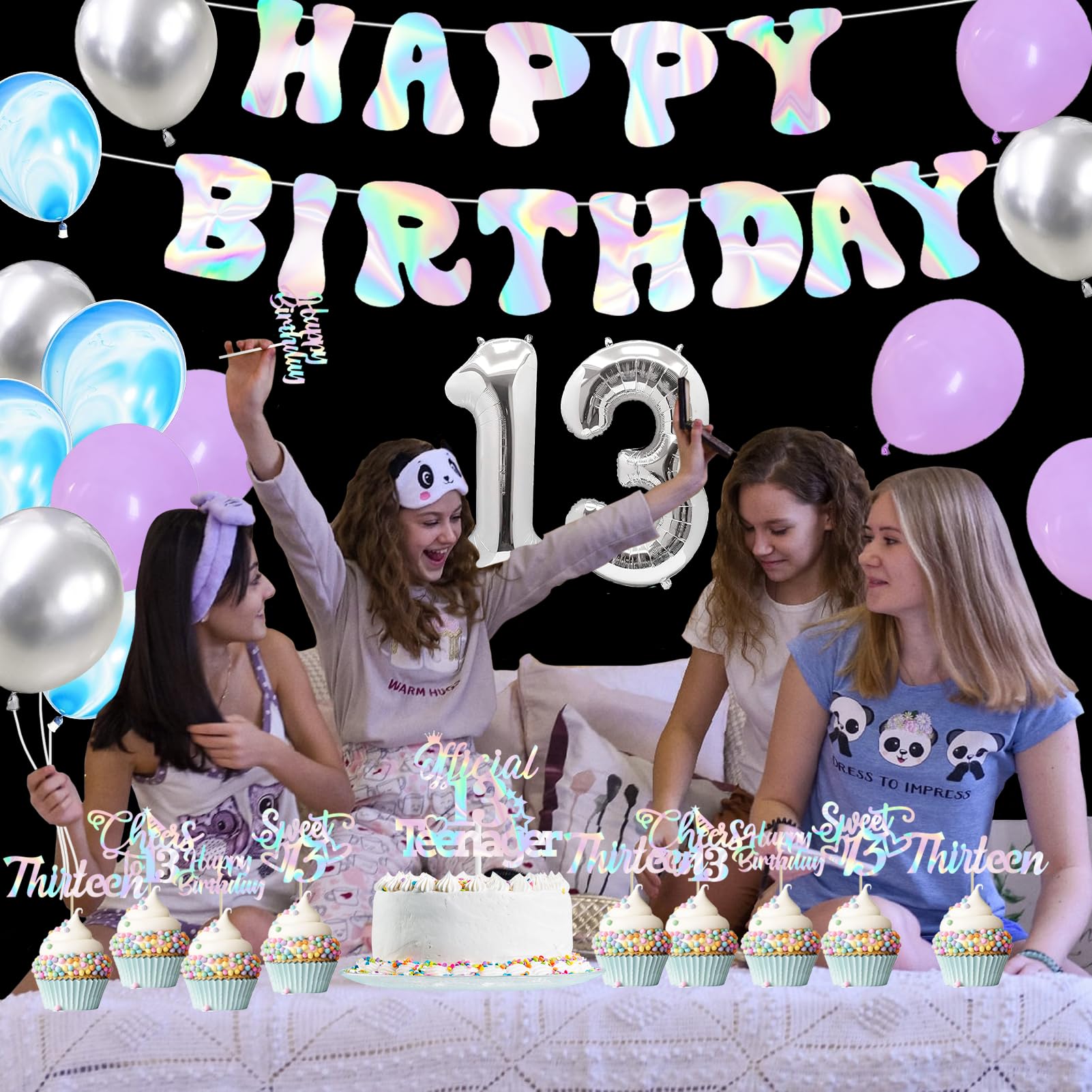 Amazon.com: Byrub 13th Official Teen Rainbow Supply Birthday Decorations, Colorful Balloon Party Supply Banner Cake and cupcake Top Balloon Digital Boys Party and Girls Party Decorations (13th) : Home & Kitchen Amazon.com: Byrub 13th Official Teen Rainbow Supply Birthday Decorations, Colorful Balloon Party Supply Banner Cake and cupcake Top Balloon Digital Boys Party and Girls Party Decorations (13th) : Home & Kitchen