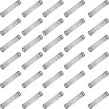 30 Pcs Compression Spring,Mini Spring Steel Springs,Wire Dia 0.012",OD 0.12",Free Length 0.59",Compression Tiny Wire for Toy Piano Electrical Appliances