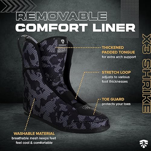 Miniatura 4 de Flying Eagle X3 Shrike Freeskates - Patines en línea agresivos para hombres y mujeres, patines en línea para adultos, patines de patinaje para