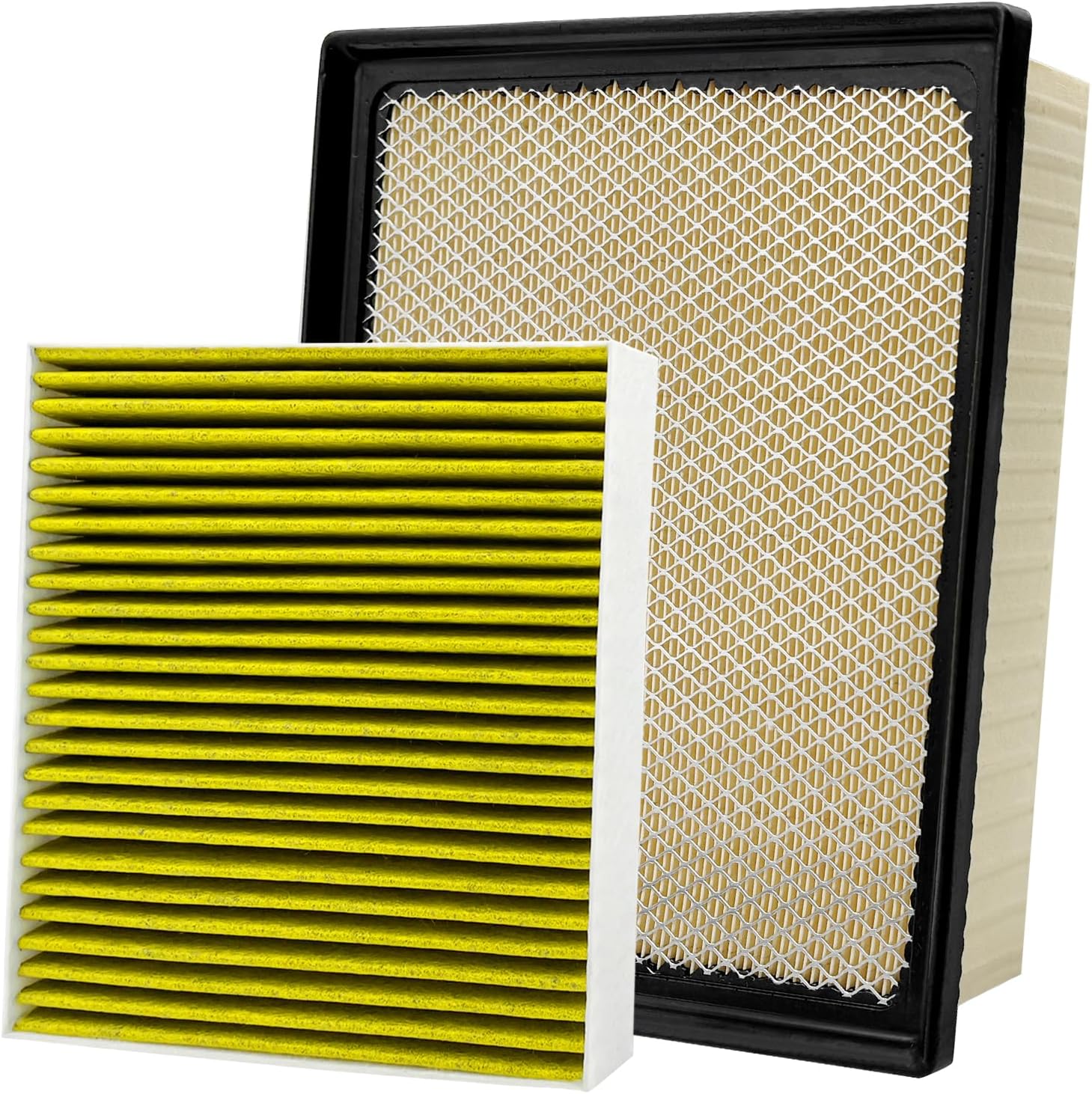 Capume 2PCS Cabin Engine Air Filter Kit Fits for 2024 2025 Tacoma 2.4L, 87139-0C010,17801-31130, 17801-0P051,CF12964, CA10755, JM871JMP050