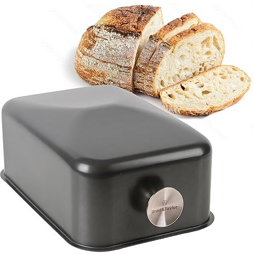 Brod & Taylor Ultralight Baking Shell for Sourdough Bread (Batard) – No Preheating Needed for Crispy Crust and Even Baking