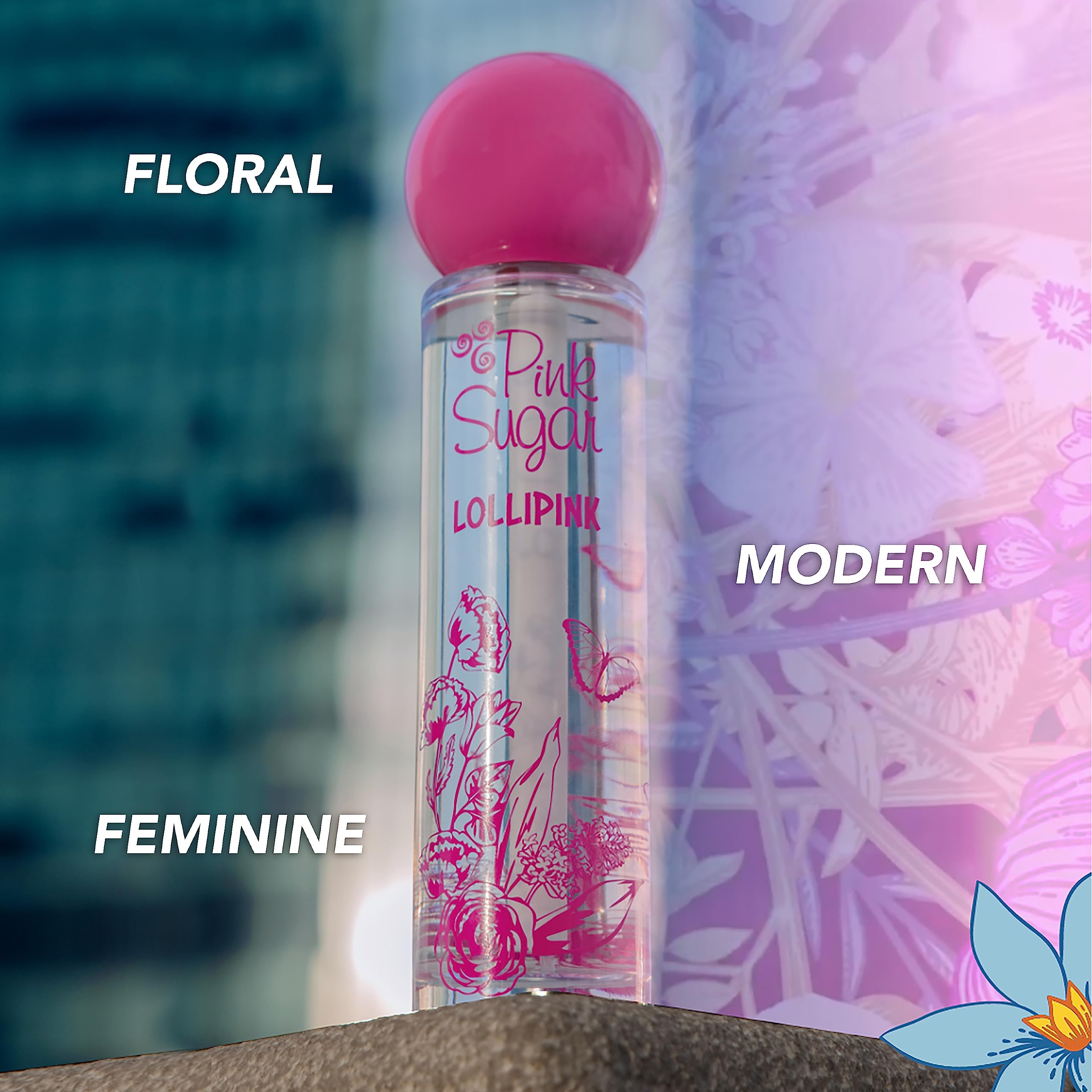 Pink Sugar Lollipink Eau De Toilette Perfume for Women, 3.4 Fl Oz