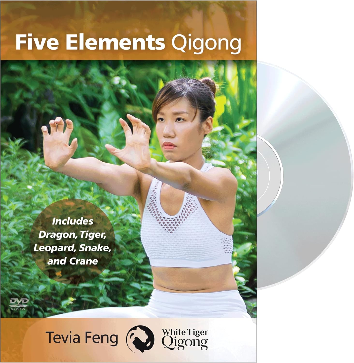 Five Elements Qigong White Tiger Qigong (YMAA Qigong DVD) Tevia Feng