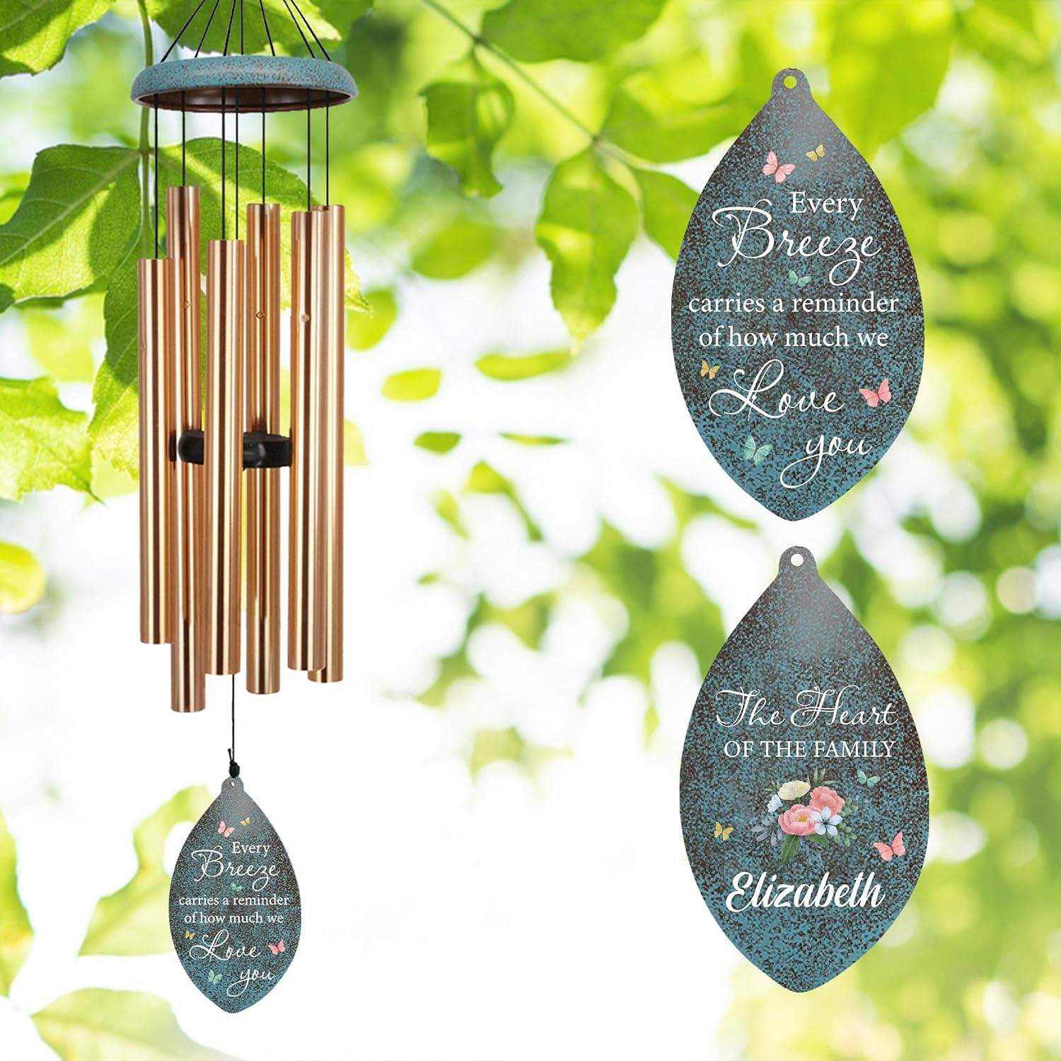 ASTARIN Deep Tone Wind Chimes for Women, Gifts for Mom Deep Birthday Anniversary from Daughter Son, Happy Birthday Mom Garden Patio Decorations
