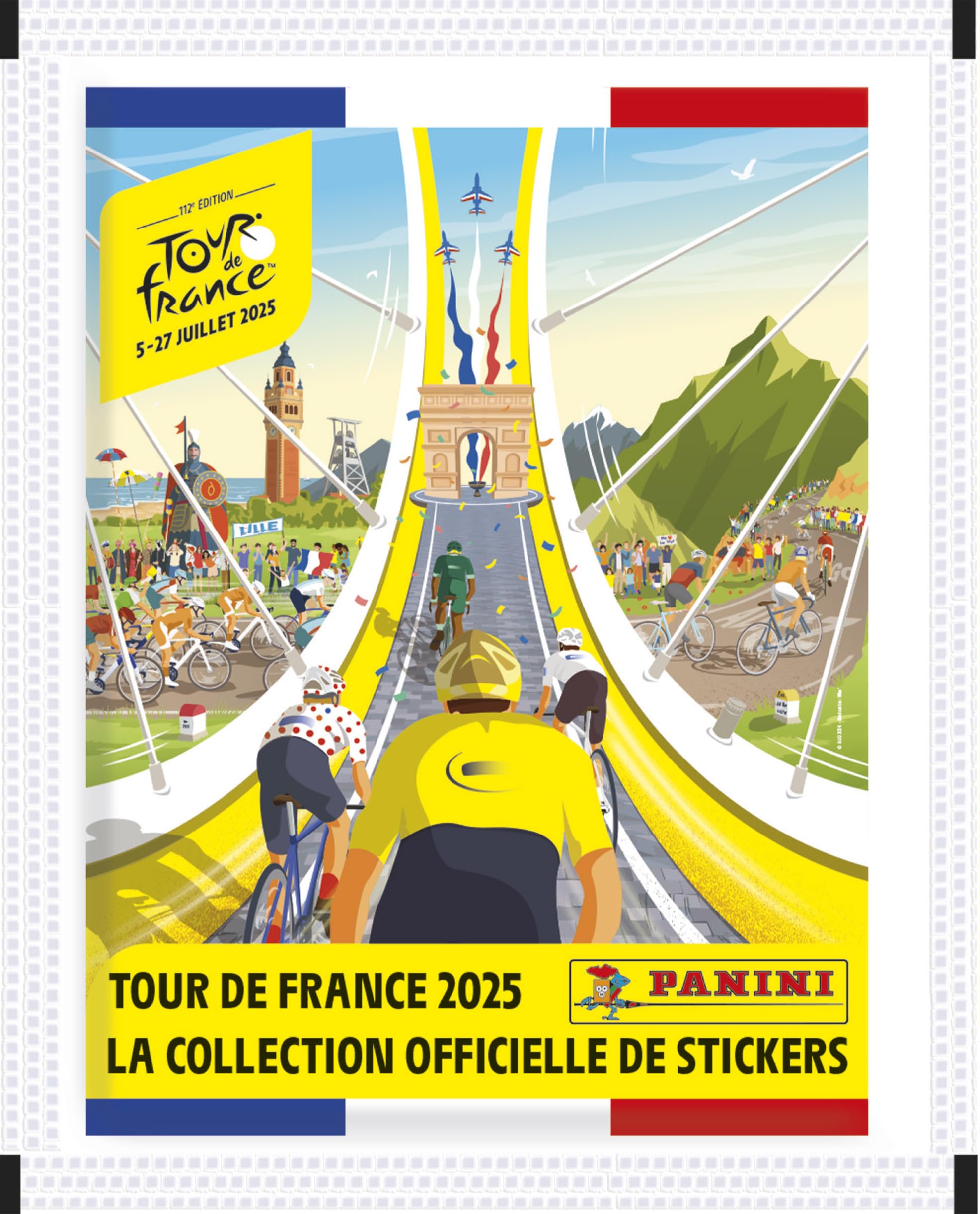 Panini Tour de France 2025 Stickers - 10 pochettes
