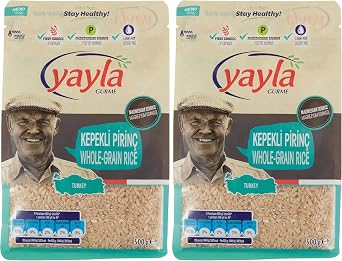 Yayla Gurme Kepekli Pirin  500 Gr 2li paket