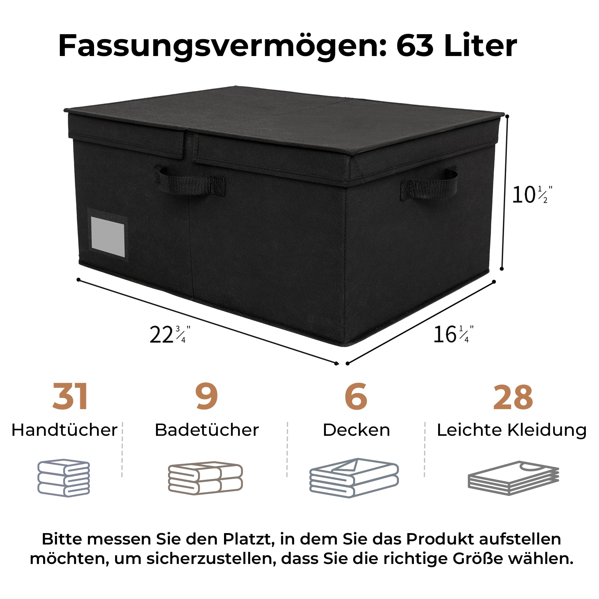 GRANNY SAYS Bündel aus Ordnungsboxen mit Deckel und Aufbewahrungsbox Groß