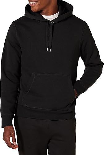 Tienda Essentials - Sudadera con capucha de vellón para hombre (disponible en tallas grandes y altas)