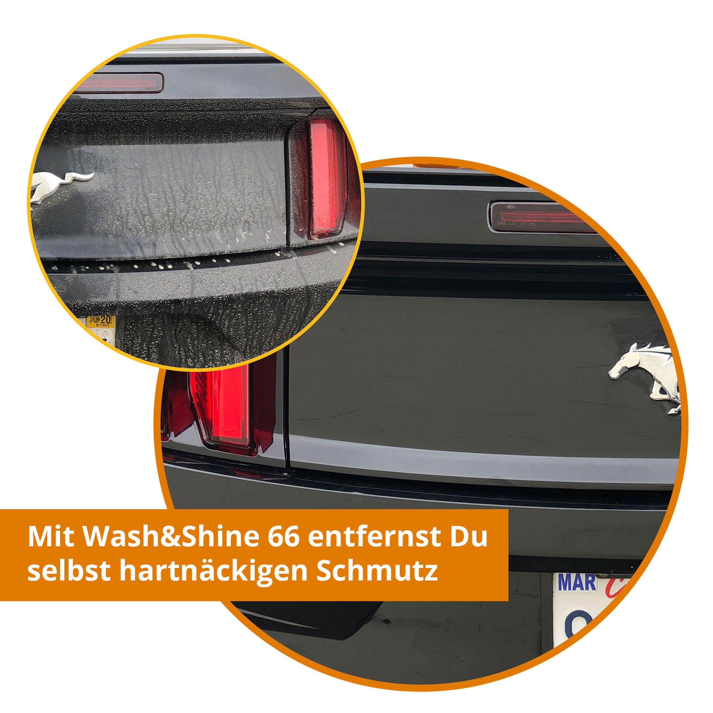 Shinykings Wash&Shine WASSERLOSER Auto Reiniger | Kratzfreie Pflege & Glanz-Effekt für Lack, Chrom-, Alufelgen, Leder & Kunststoff | 5 L Auto-Shampoo Kanister | Umweltfreundlicher Trockenreiniger