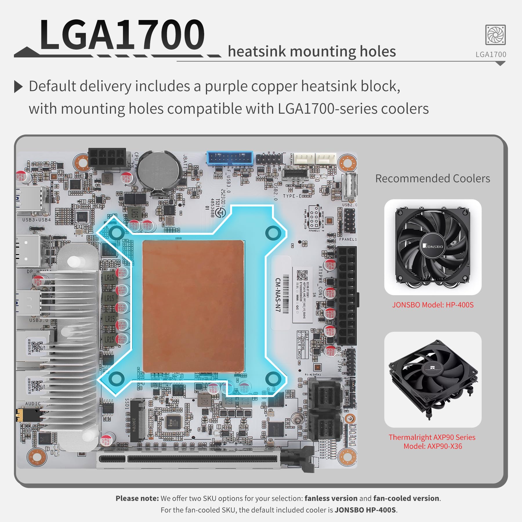 Amazon.com: N7 Mini ITX Motherboard,2X 10G RJ45 Ports, 8845HS