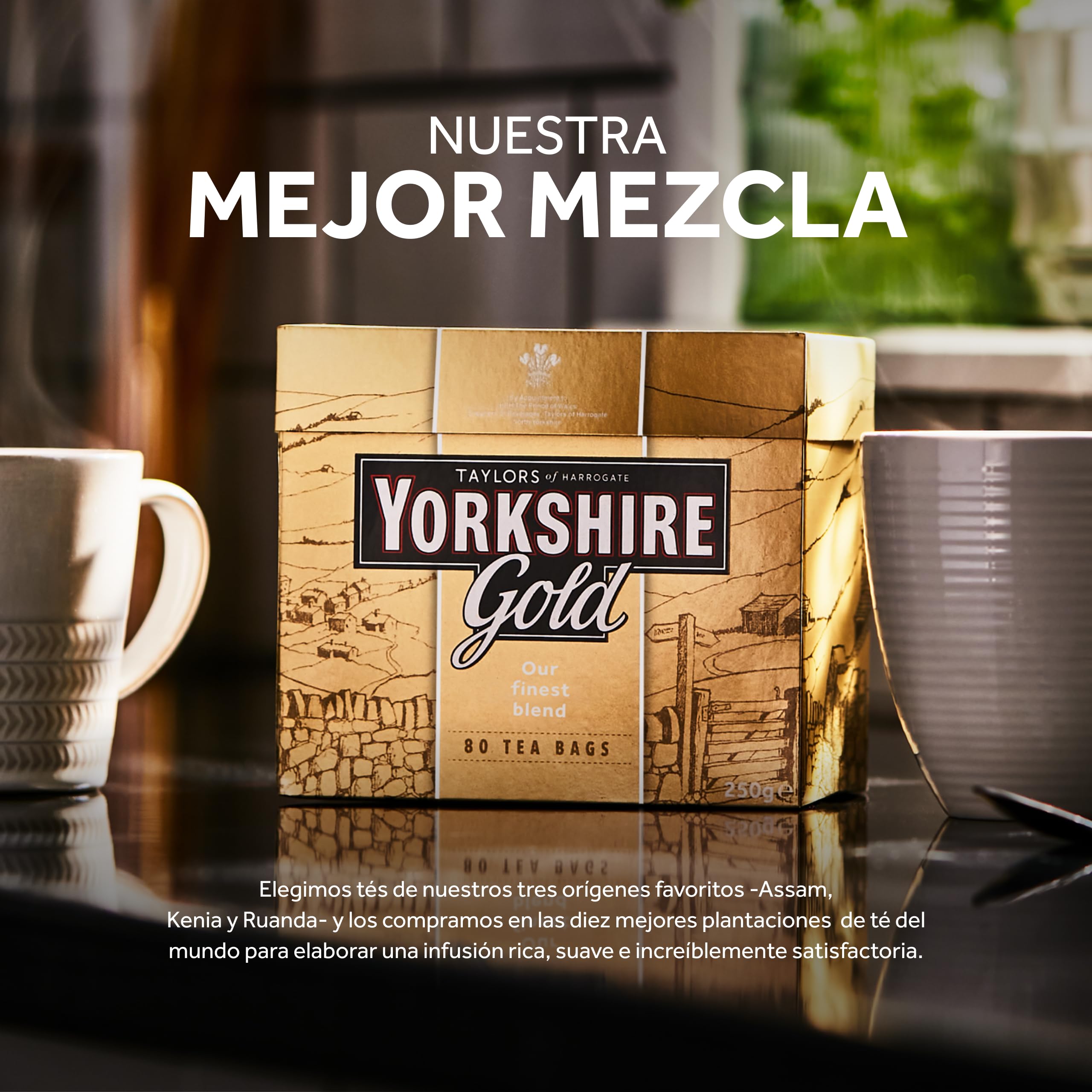 Yorkshire Gold Té Británico Premium 160 Bolsitas
