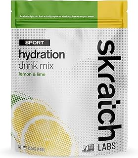 Skratch Labs Hydration Drink Mix- Lemon Lime- 20 Servings- Electrolyte Powder for Exercise, Endurance and Performance- Ess...