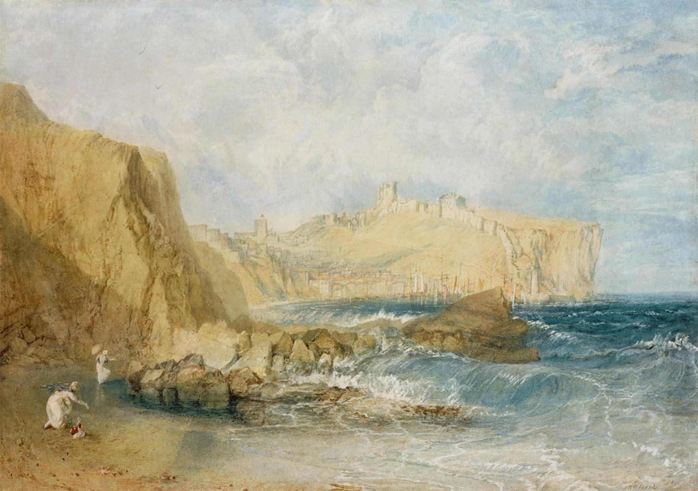 Tableau Turner Scarborough impression d'art grand format pour mur vide - 5