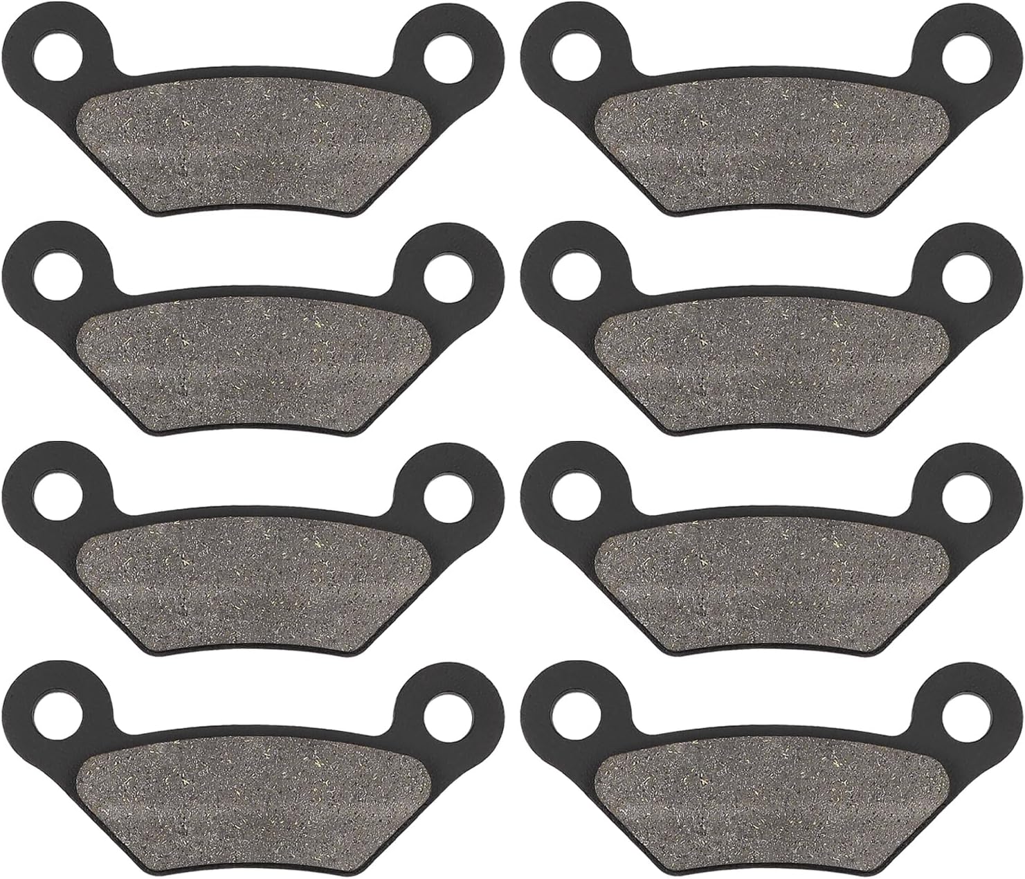 Front & Rear Brake Pads Compatible with John Deere Gator HPX 4x4 Gator XUV 620i 850D TX 4x2 HPX 615E 815E Gas Diesel OEM# AM141182 2004-2022