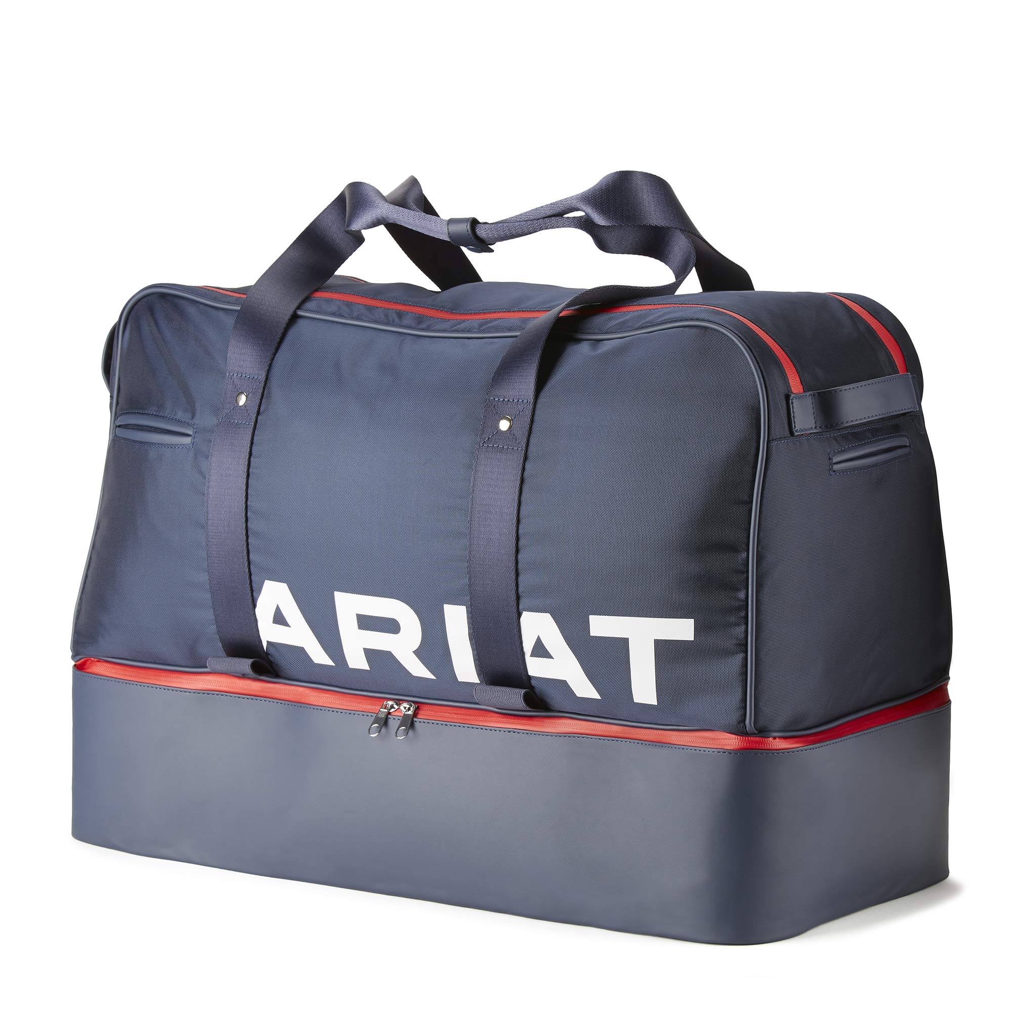 ARIAT Duffle/Boot Bag Navy/Red