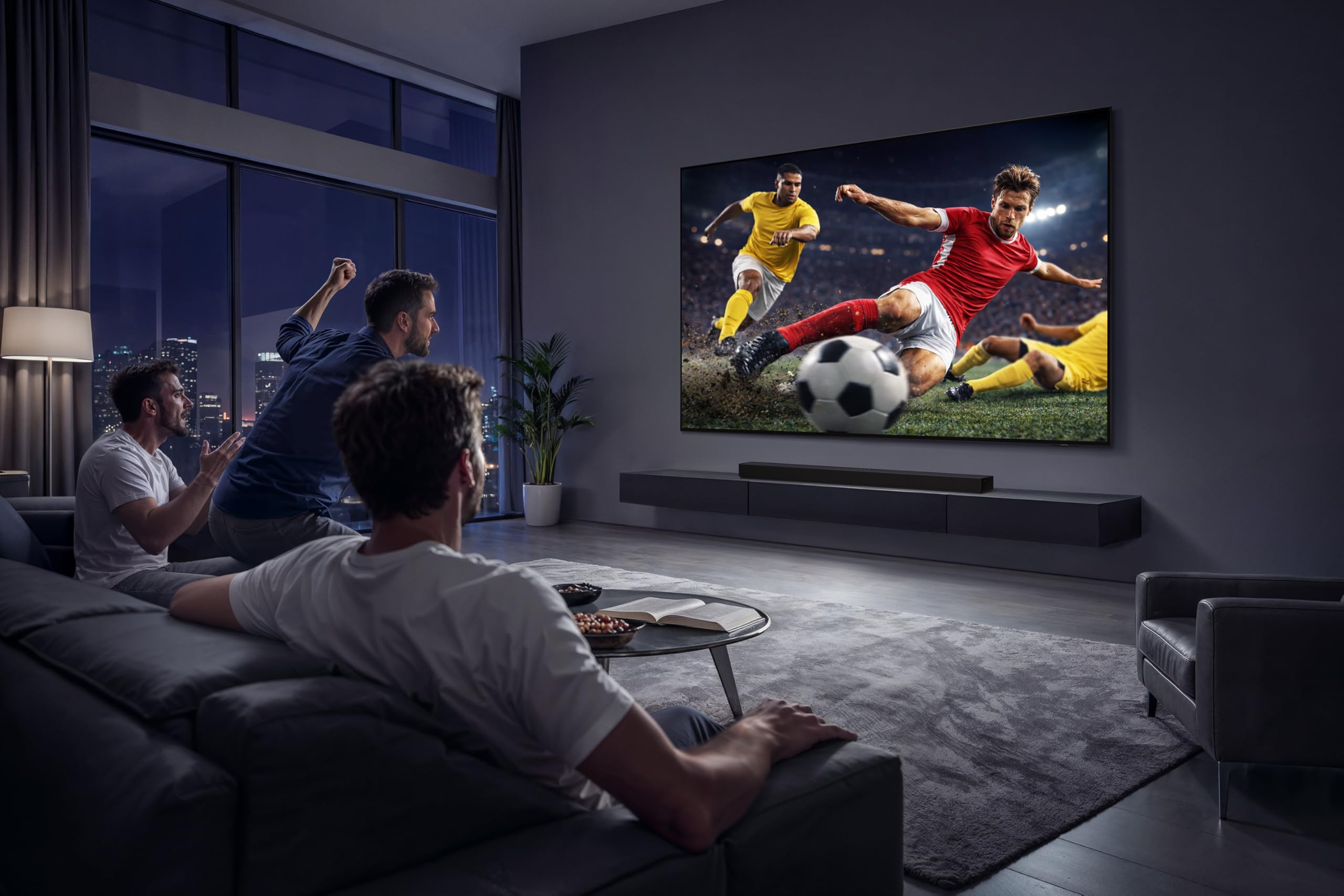 Samsung Smart TV 55 Pouces S85H, OLED 4K, Téléviseur Gaming 120Hz avec AI Upscaling, OLED HDR, Vision AI Companion, Object Tracking Sound Lite, Alexa Intégré [2026]