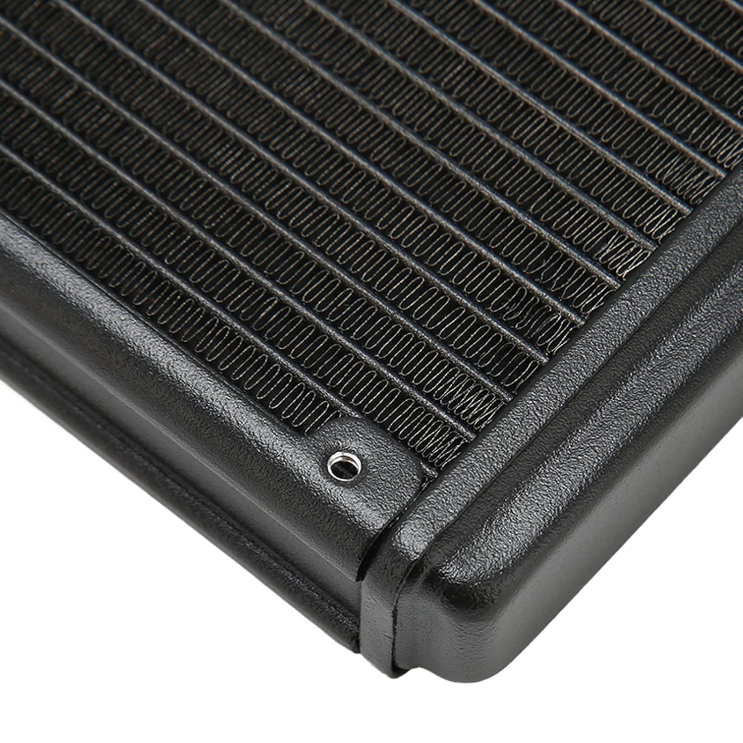 Water Cooling Radiator, 18 Pipe Aluminum Heat Exchanger Radiator Liquid Heatsink for PC CPU Computer Water Cool System DC12V 120mm