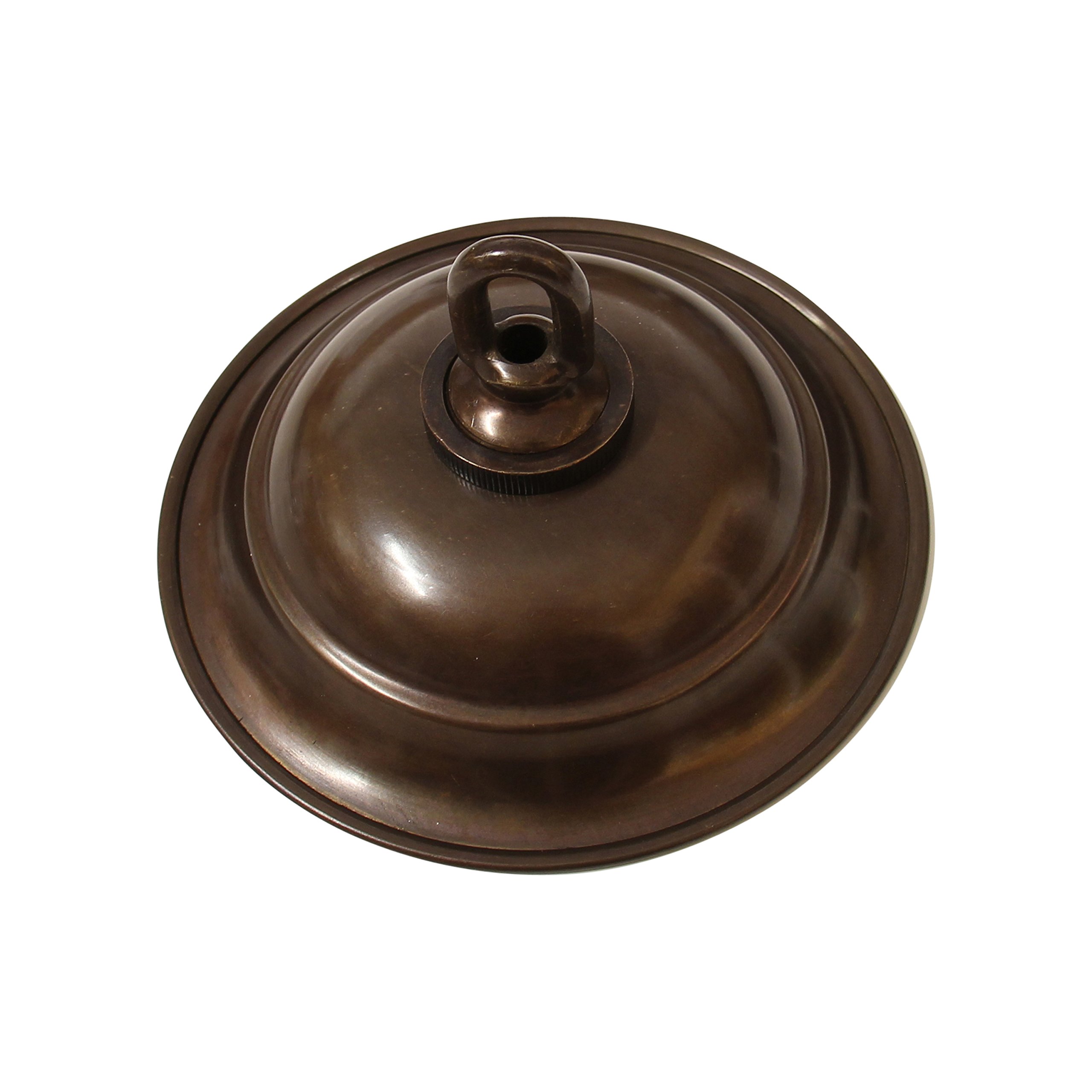 RCH Hardware CN-BR05-120 Brass Traditional Round Ceiling Canopy, 4.7 Inch, Bronze