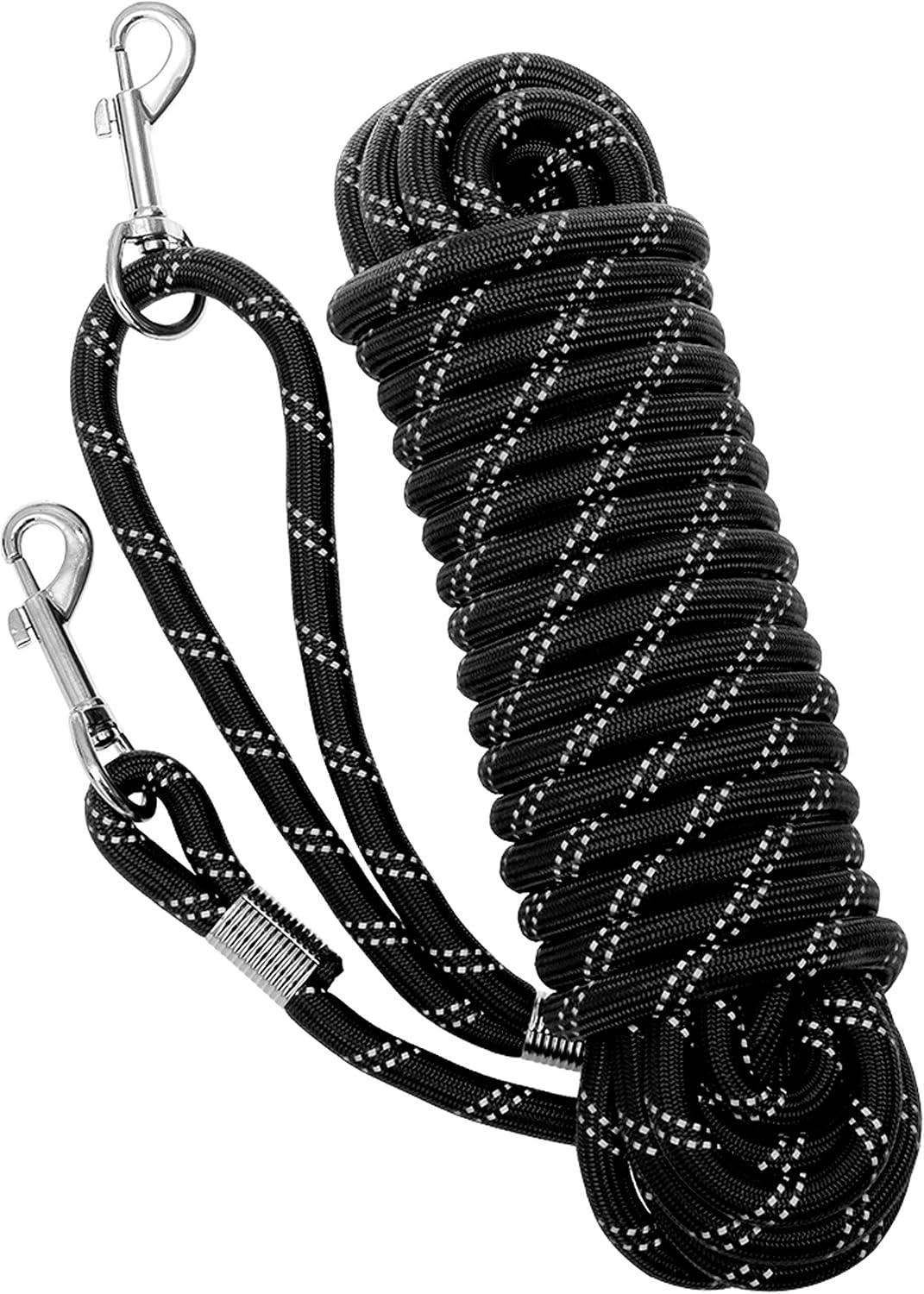 Segzwlor Long Dog Leash, 30ft, 50ft Reflective Training Heavy Duty Rope Dog Leash
