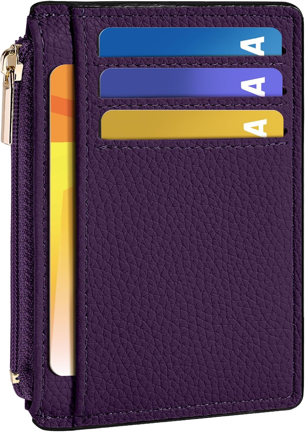Tipmile Womens Credit Card Holder Wallet, Small Slim RFID Blocking Sleeve
