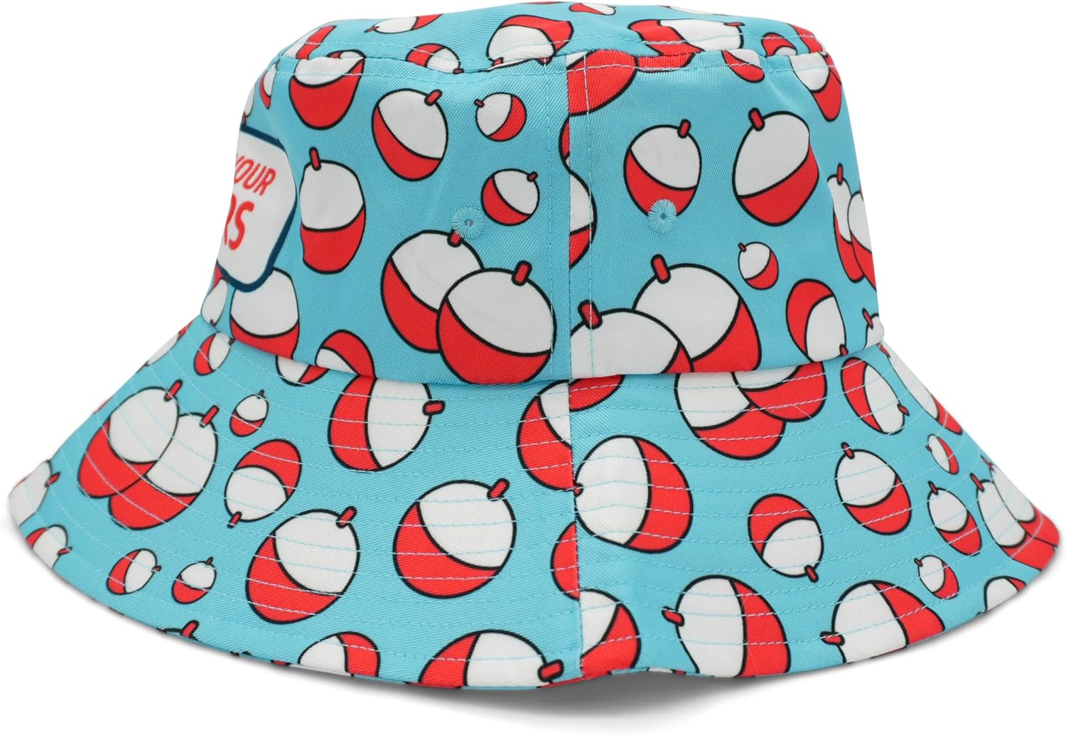 Show Me Your Bobbers Bucket Hat Funny Fishing Hat for Men and Women 22.8 to 23.6 Inches Adjustable Novelty Outdoor Sun Hat