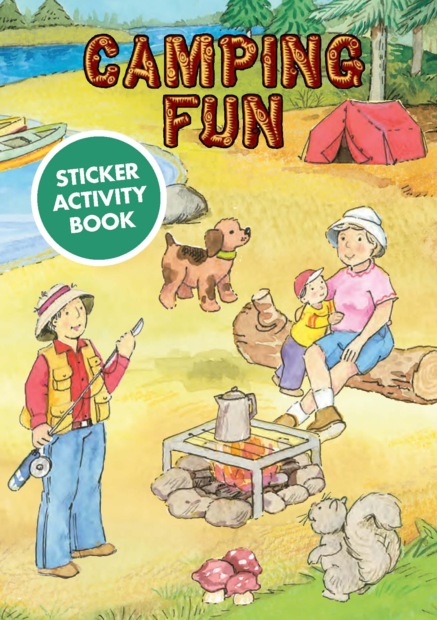 Camping Fun Sticker Activity Book (Dover Little Activity Books: Nature)