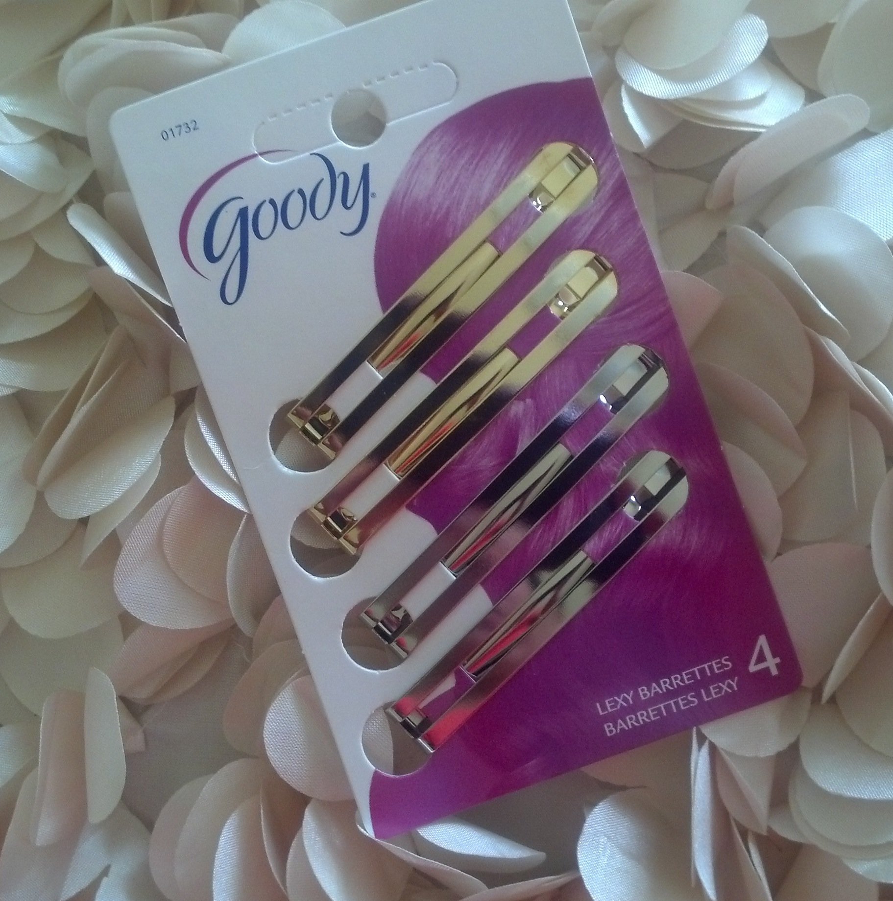 Goody Womens Classic Metal Double Bar Barrette 4CT #01732