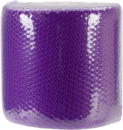 Malla de red 3" ancho 40yd carrete-púrpura