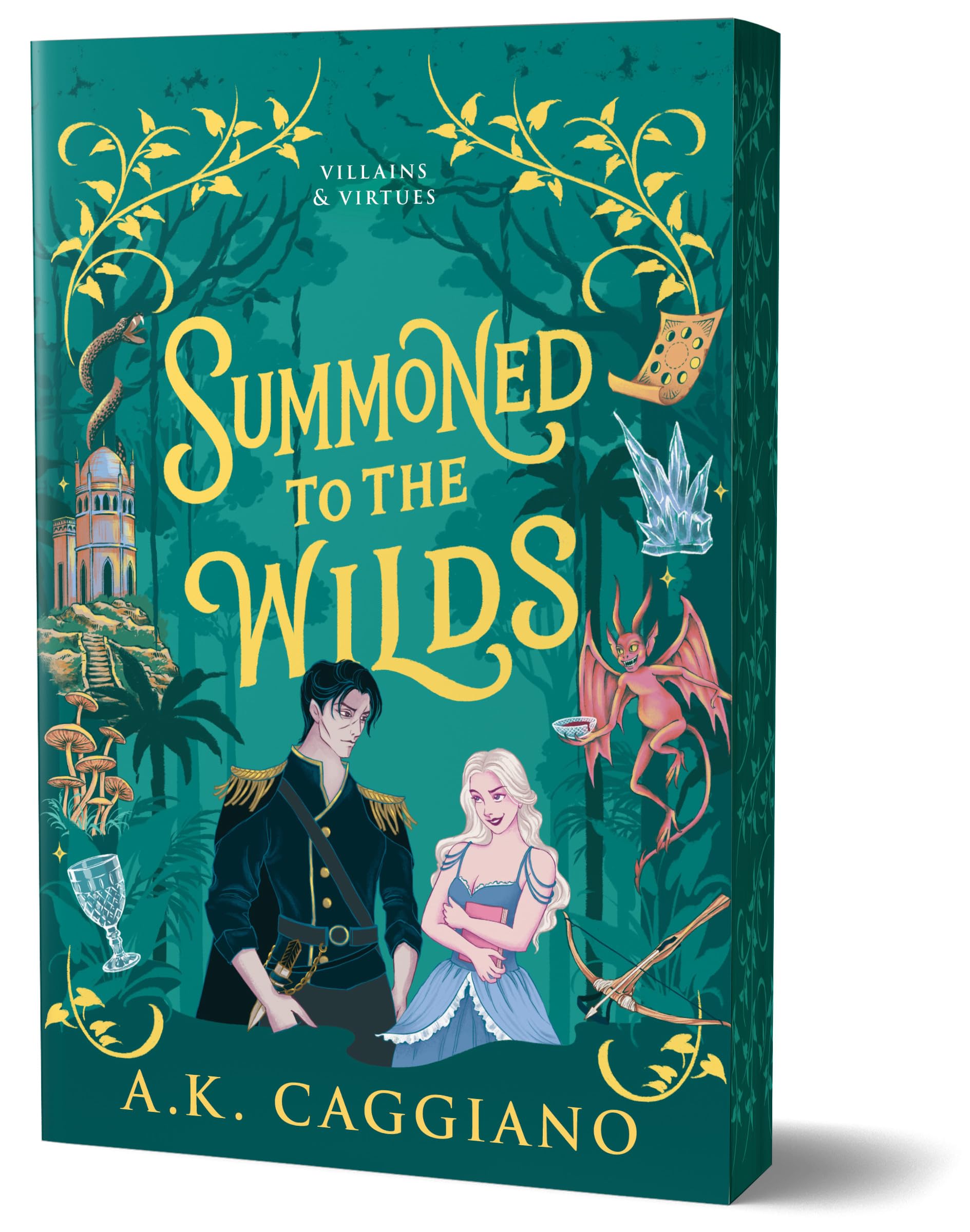 Cover of Summoned to the Wilds (Deluxe Edition): A Novel (Villains & Virtues, 2)