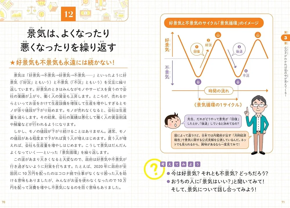 Amazon.co.jp: こども経済教室 世の中のお金の動き・社会の