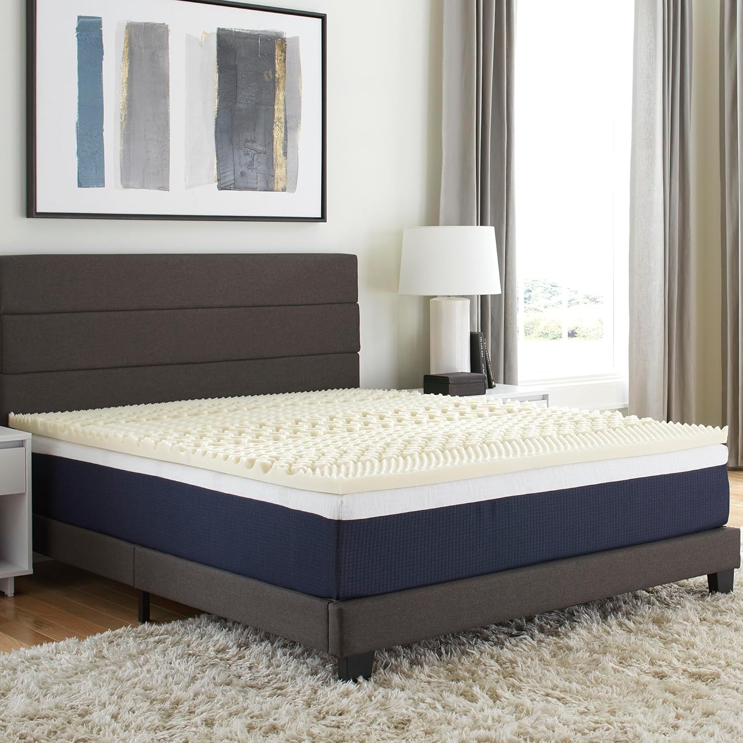 1.5" Isotonic+ 7-Zone Mattress Topper - Queen